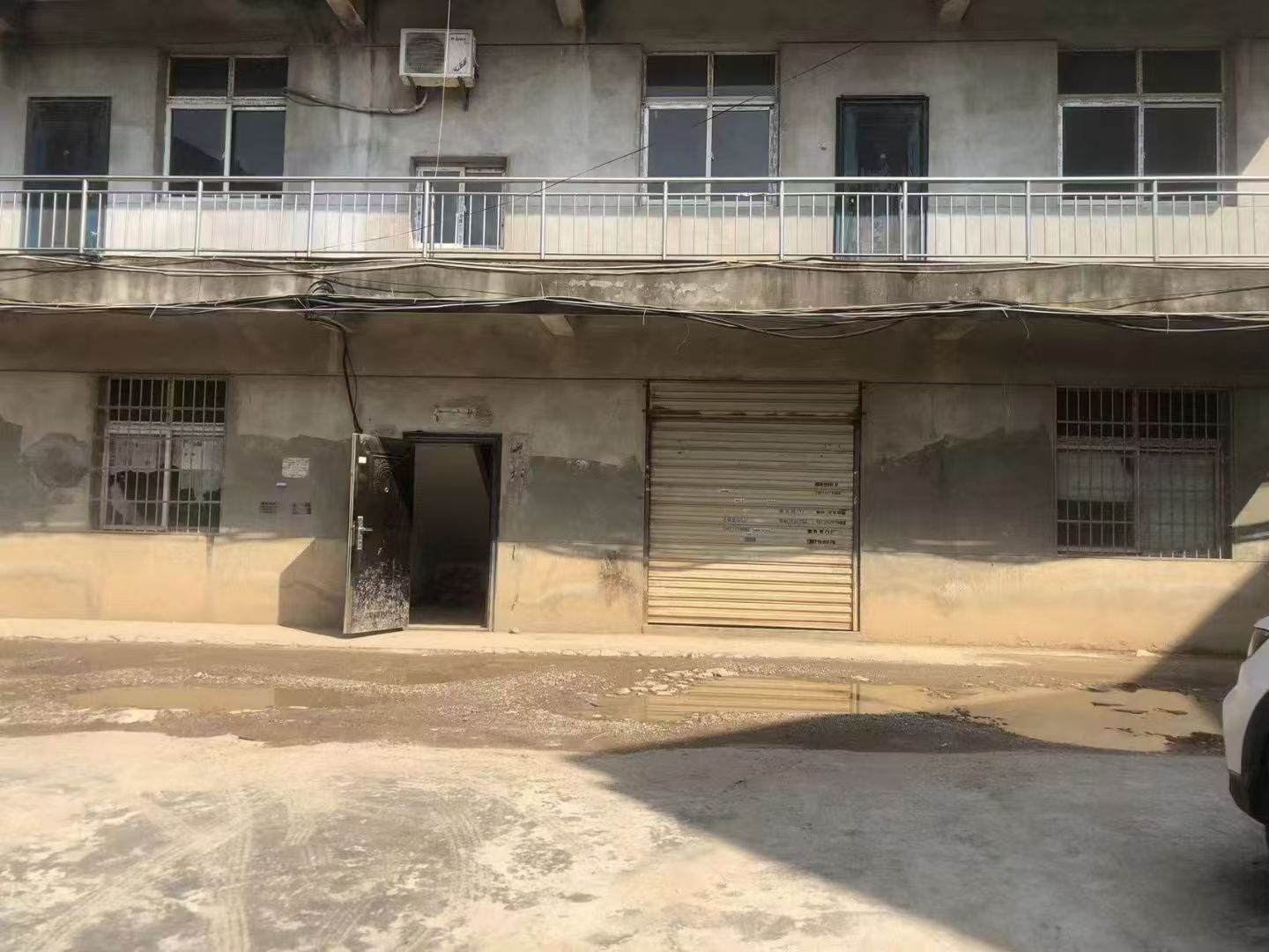 房东直租黄陂盘龙城独栋框架仓库700平 优价出租